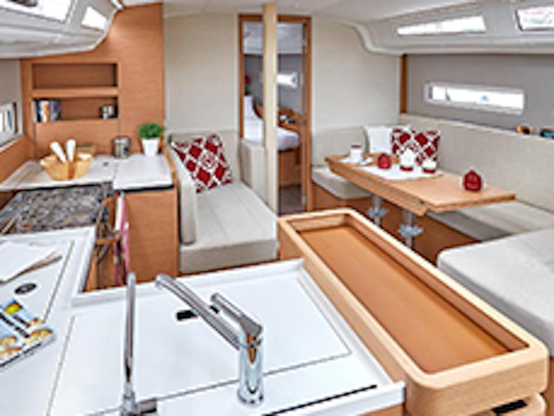 Book yachts online - sailboat - Sun Odyssey 410 - Nikolas - rent