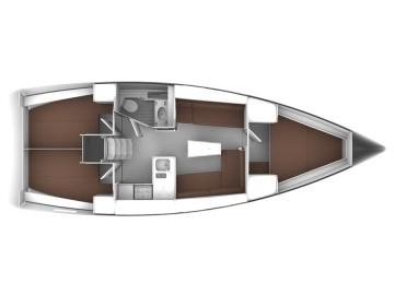 Book yachts online - sailboat - Bavaria Cruiser 37 - Red - rent