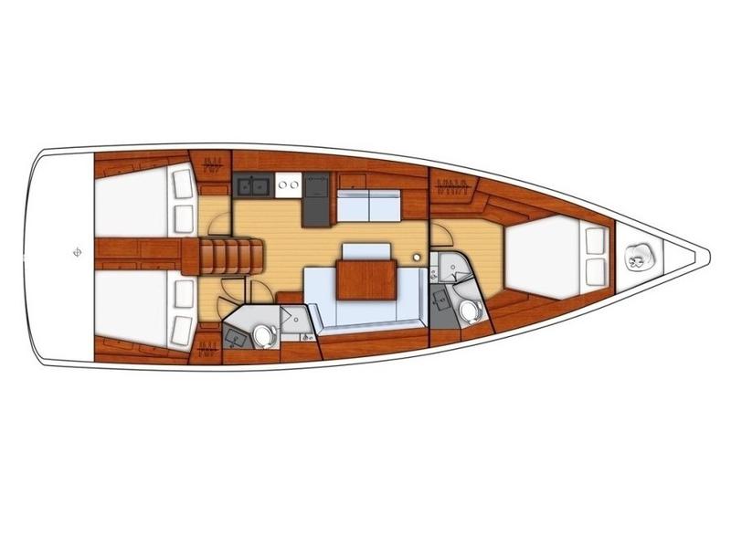 Book yachts online - sailboat - Oceanis 45 C3 - Euphoria - rent