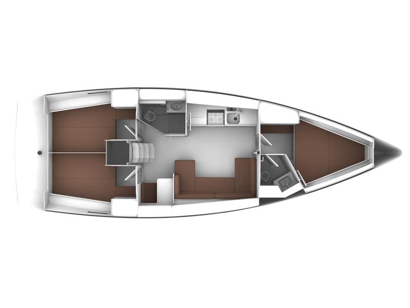 Book yachts online - sailboat - Bavaria Cruiser 41 - S/Y Yvonne - rent