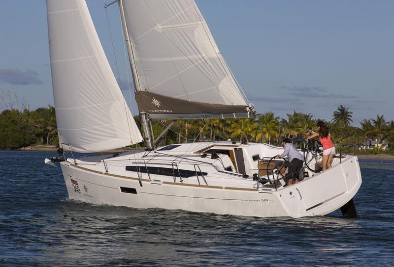 Book yachts online - sailboat - Sun Odyssey 349 - Krill - rent