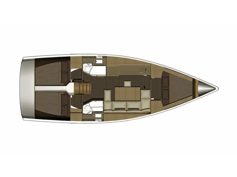 Book yachts online - sailboat - Dufour 382 Grand Large - Fortuna - rent