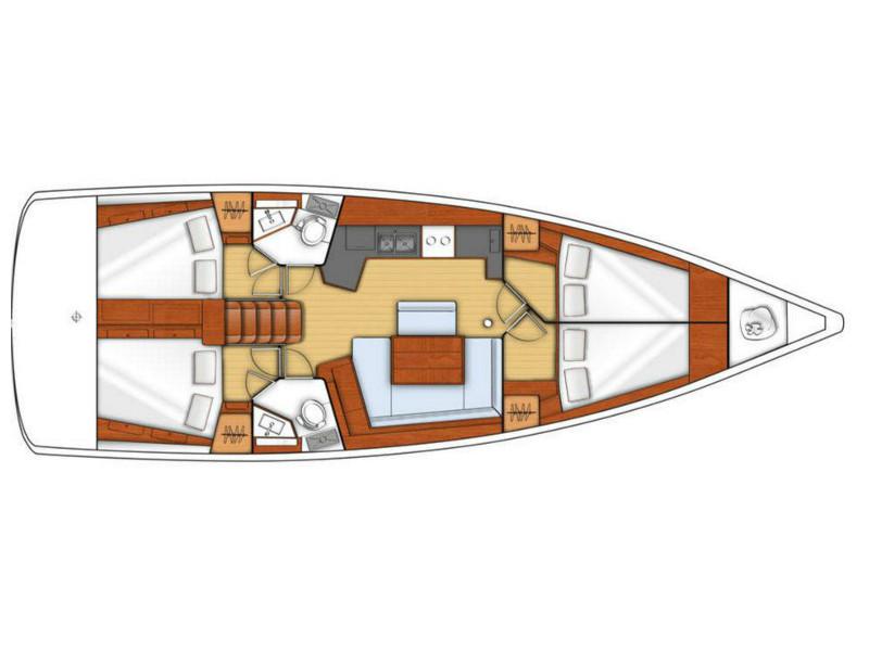 Book yachts online - sailboat - Oceanis 45 - Mediterraneo I - rent