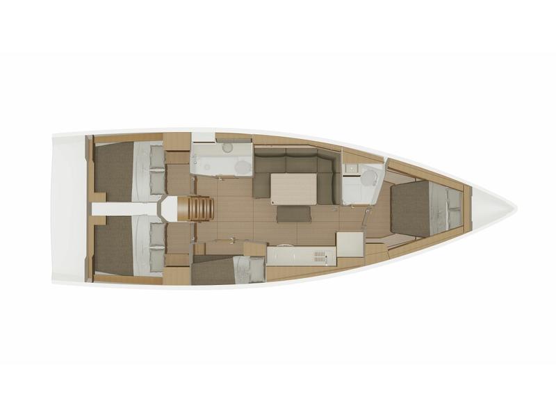 Book yachts online - sailboat - Dufour 430 Grand Large - Levan - rent