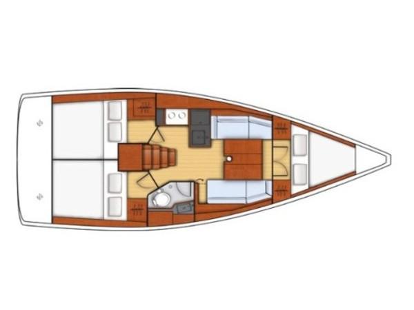 Book yachts online - sailboat - Oceanis 35.1 - Abeona - rent