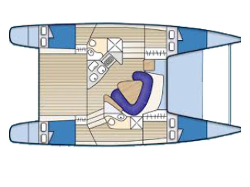 Book yachts online - catamaran - Lavezzi 40 - ILOI - rent