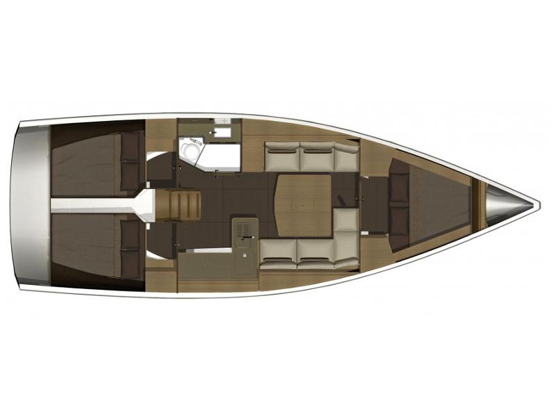 Book yachts online - sailboat - Dufour 382 GL - D 382 GL - rent
