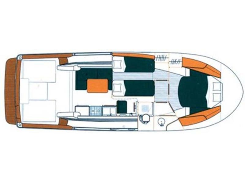 Book yachts online - motorboat - Antares 10.80 - Matija with A/C - rent
