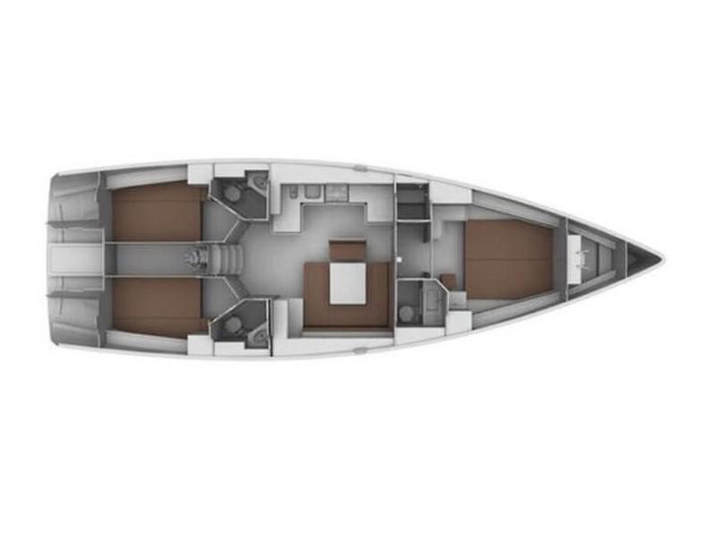 Book yachts online - sailboat - Bavaria Cruiser 45 OW. - Takeo - rent