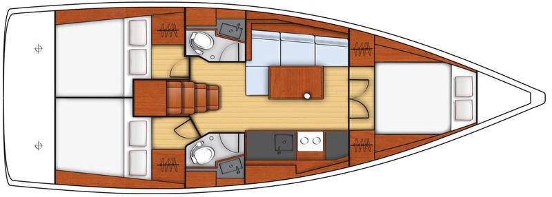 Book yachts online - sailboat - Oceanis 38.1 - Pleasure - rent