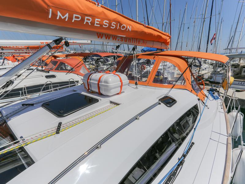 Book yachts online - sailboat - Elan 45 Impression - FROZEN - rent