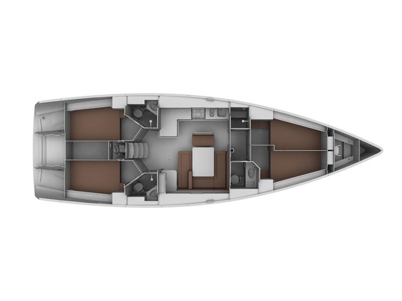 Book yachts online - sailboat - Bavaria 45 Cruiser - Controvento - rent