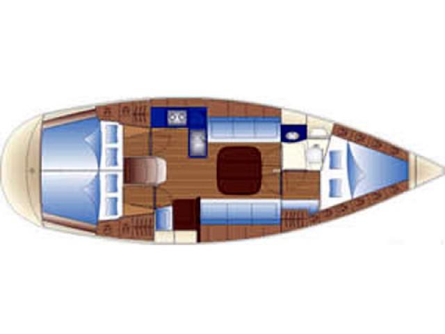 Book yachts online - sailboat - Bavaria 36 - Meg - rent