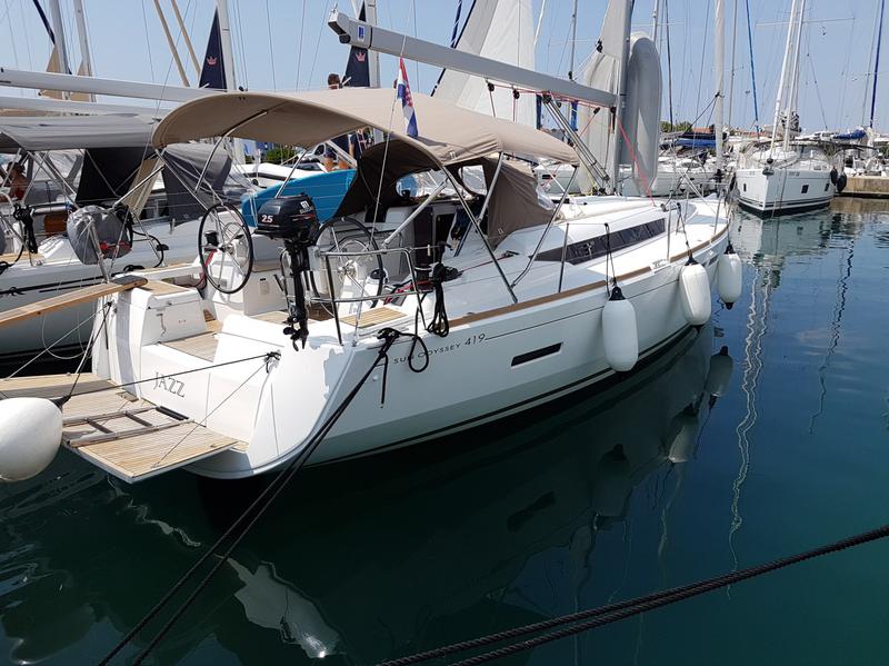 Book yachts online - sailboat - Sun Odyssey 419 - Jazz - rent