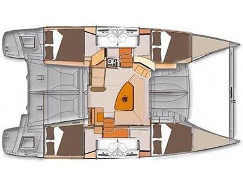 Book yachts online - catamaran - Lipari 41 - LUBI - rent