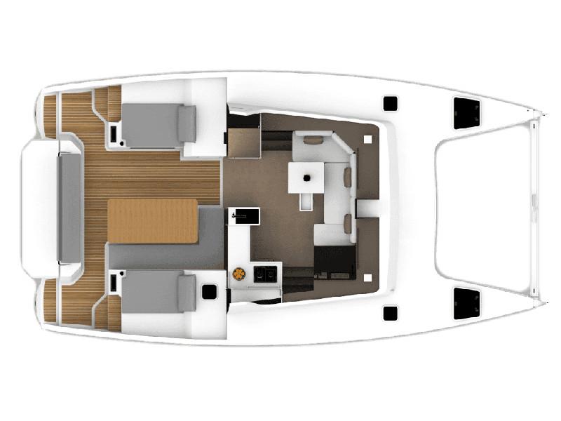 Book yachts online - catamaran - Aventura 34 - LAUREMI - rent