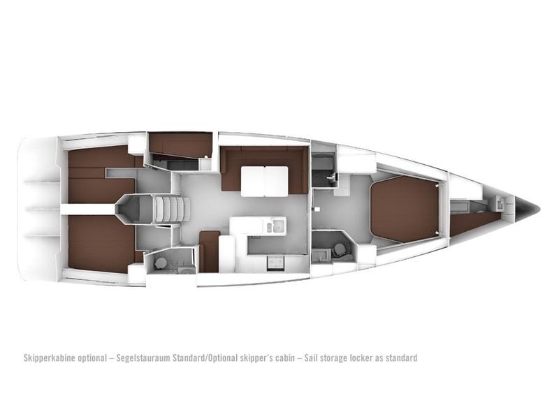 Book yachts online - sailboat - Bavaria Cruiser 56 - Dignity - rent