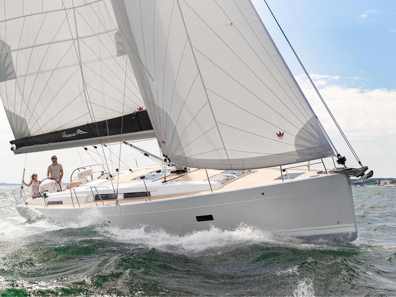 Book yachts online - sailboat - Hanse 458 - Nimbus - rent