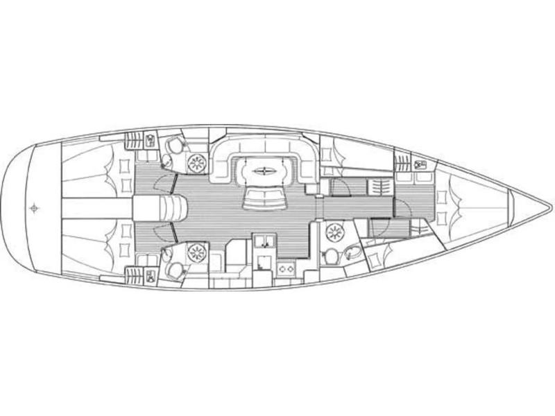 Book yachts online - sailboat - Bavaria 50 cruiser - Prominea - rent