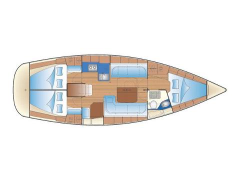Book yachts online - sailboat - Bavaria 38 Cruiser - BOEM - rent