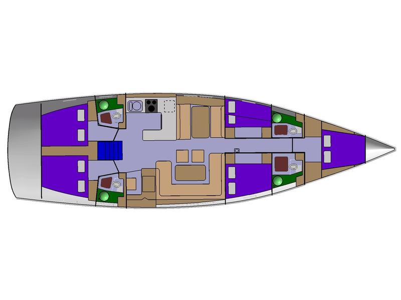 Book yachts online - sailboat - D&amp;D Kufner 54.1 - CUVEE - rent