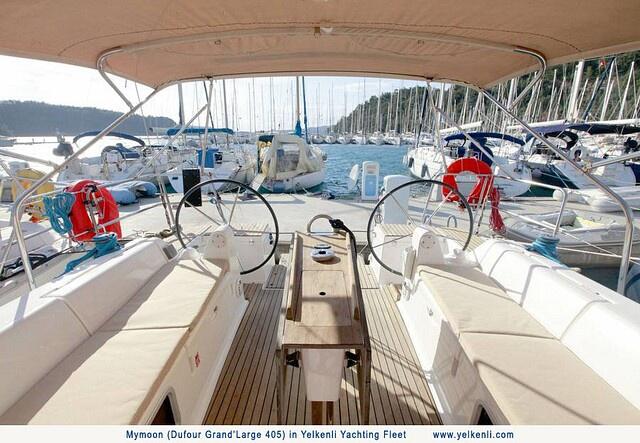 Book yachts online - sailboat - Dufour 405 GL - Mymoon - rent