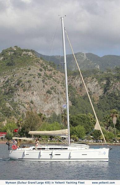 Book yachts online - sailboat - Dufour 405 GL - Mymoon - rent