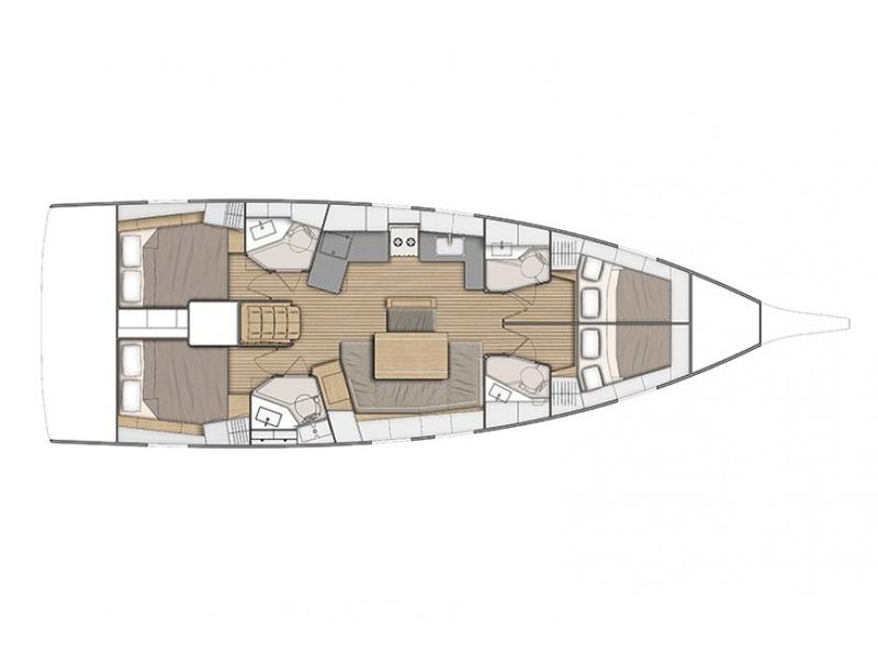 Book yachts online - sailboat - Oceanis 46.1 (4 cab) - Nefele - Comfort line - rent