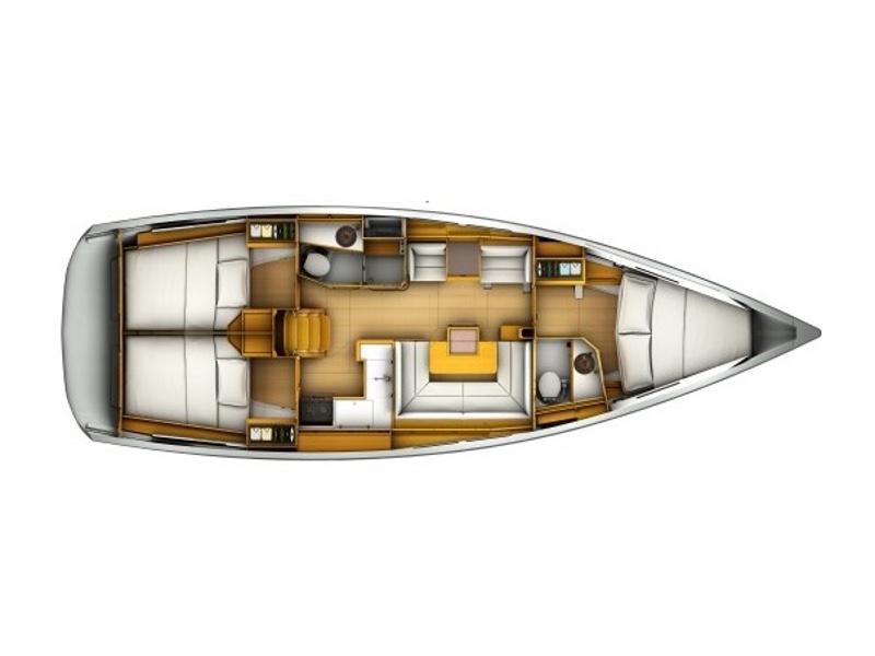 Book yachts online - sailboat - Sun Odyssey 409 - Kronos - rent