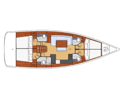 Book yachts online - sailboat - Oceanis 48 (4cab) - Spritz - rent