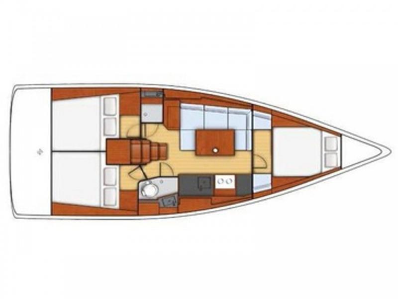 Book yachts online - sailboat - Oceanis 38 - Amaral - rent