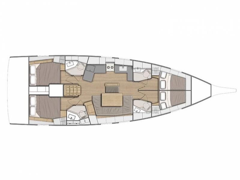 Book yachts online - sailboat - Oceanis 46.1 (4 cab) - Eirene - Comfort line - rent
