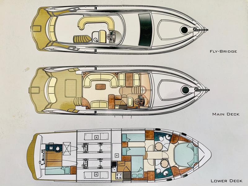 Book yachts online - motorboat - Majesty 50 Fly - Korina - rent