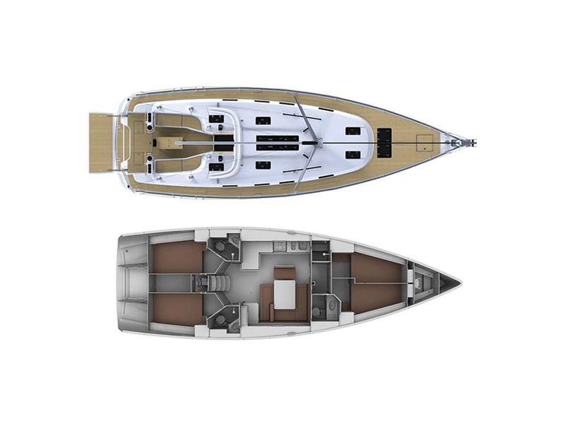 Book yachts online - sailboat - Bavaria Cruiser 45 - Nireas - rent