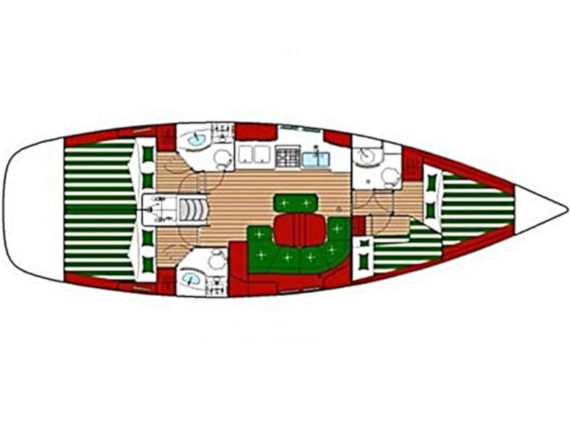Book yachts online - sailboat - Oceanis 423 - Thalassa - rent