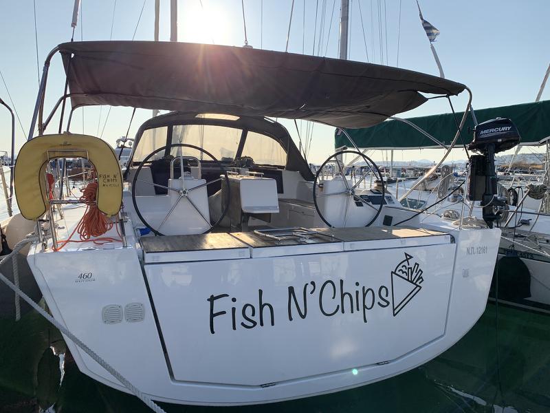 Book yachts online - sailboat - Dufour 460 Grand Large (5 cab) - Fish N`Chips - rent