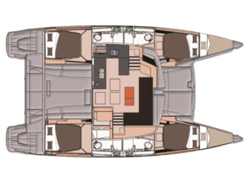 Book yachts online - catamaran - Helia 44 - Helios - rent