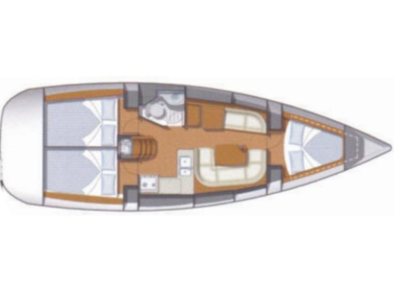 Book yachts online - sailboat - Sun Odyssey 36i - Maristella - rent