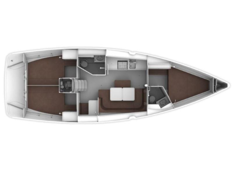 Book yachts online - sailboat - Bavaria Cruiser 41 - Sake - rent