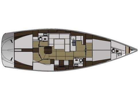 Book yachts online - sailboat - Elan 494 Impression - Luna VI  - rent