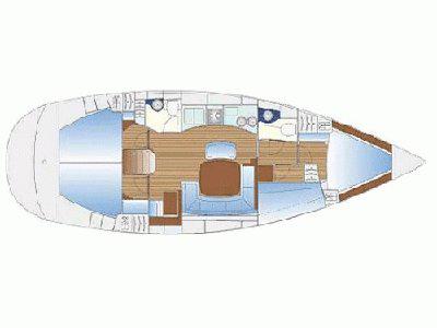 Book yachts online - sailboat - Bavaria 44 Cruiser - Moneta  - rent