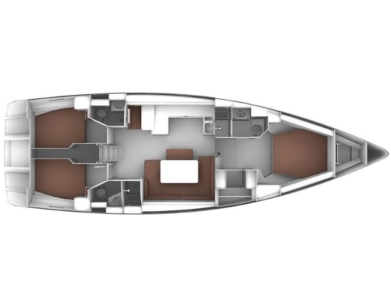 Book yachts online - sailboat - Bavaria 51 Cruiser - Artemisia - rent