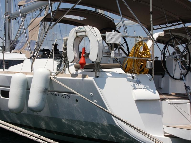 Book yachts online - sailboat - Sun Odyssey 479 - Sky Selin - rent