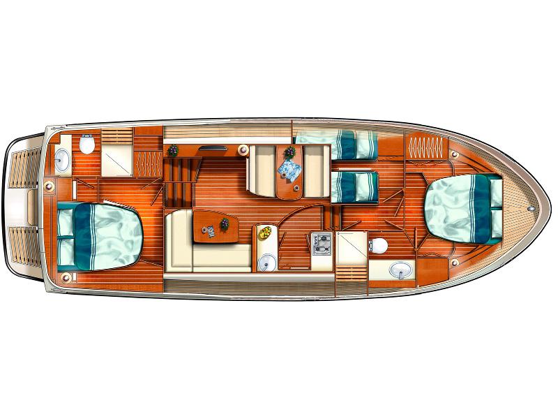 Book yachts online - motorboat - Linssen GS 40.0 AC - Telesto - rent