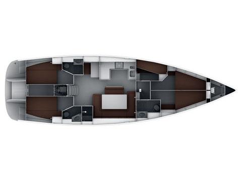 Book yachts online - sailboat - Bavaria Cruiser 50 - STAR ISABELLA - rent