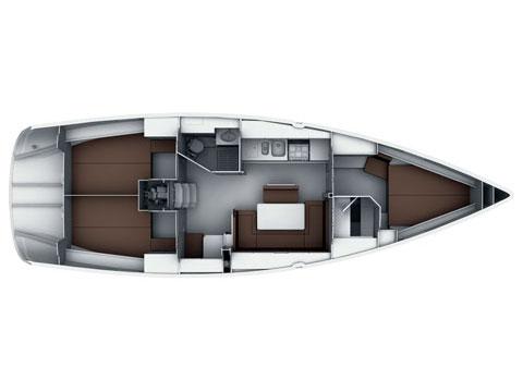 Book yachts online - sailboat - Bavaria Cruiser 40S - SILVER ARROW - rent