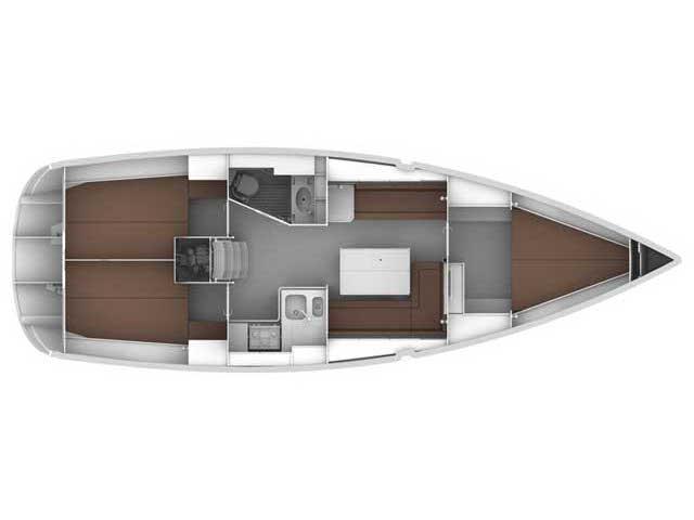 Book yachts online - sailboat - Bavaria Cruiser 36 - MIRA - rent