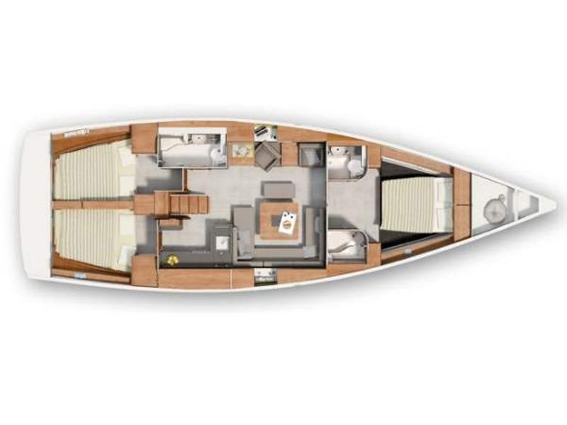 Book yachts online - sailboat - Hanse 455 - SUSSO - rent