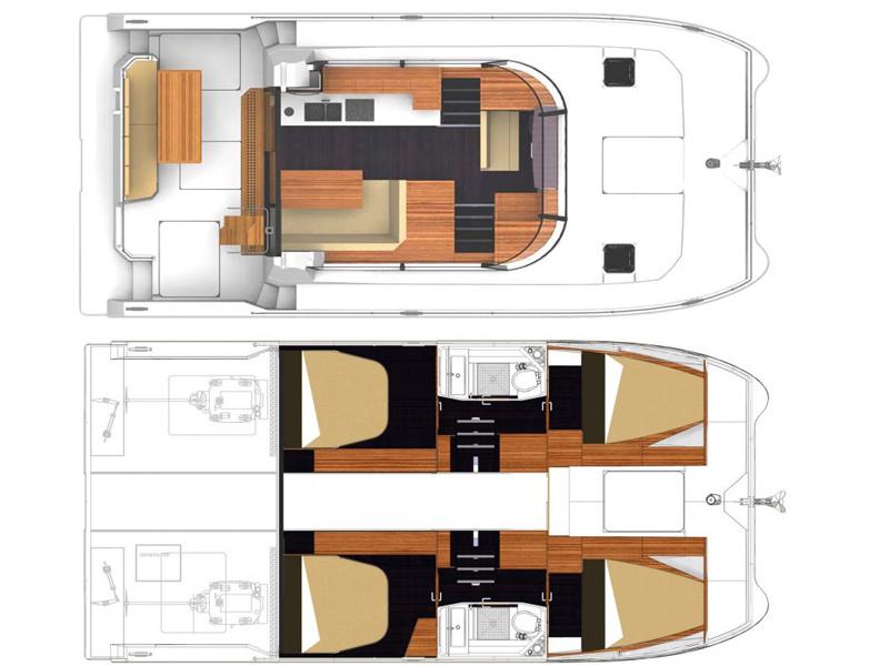 Book yachts online - powercatamaran - FP MY 37 - DREAM STAR - rent