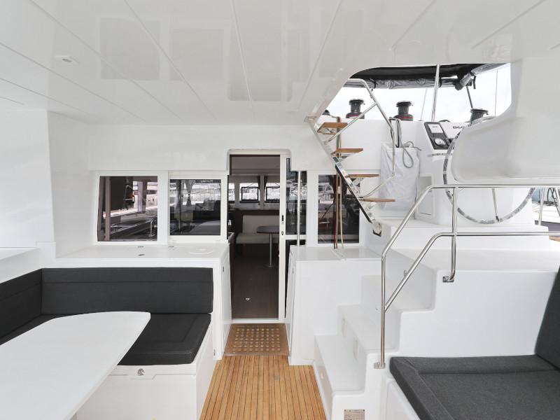 Book yachts online - catamaran - Lagoon 450 - OASIS Air Condition in salon Generator Watermaker - rent